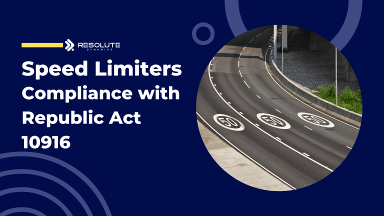 Speed Limiters in Compliance with Republic Act 10916