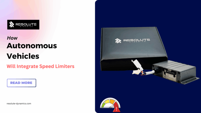 Autonomous Vehicles Will Integrate Speed Limiters