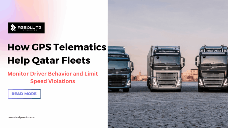 How GPS Telematics Help Qatar Fleets Monitor Driver Behavior and Limit Speed Violations