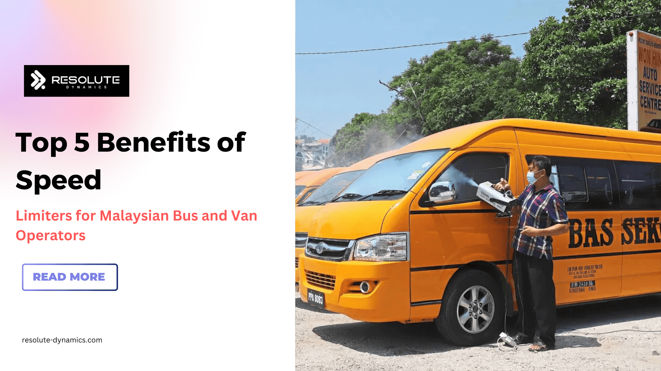 Top 5 Benefits of Speed Limiters for Malaysian Bus and Van Operators